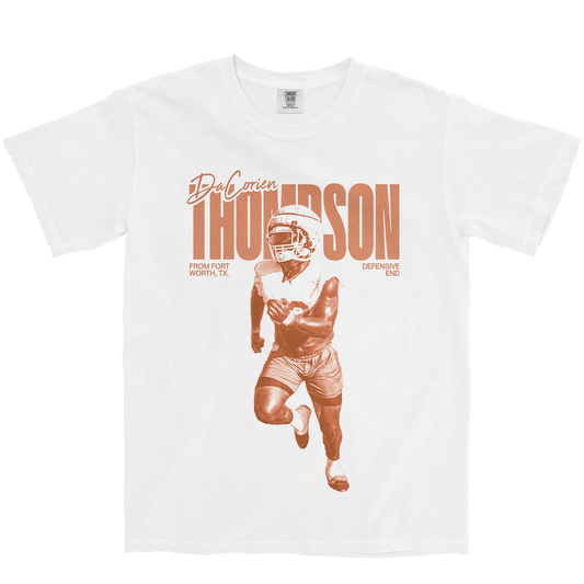 DACORIEN THOMPSON VINTAGE WHITE TEE