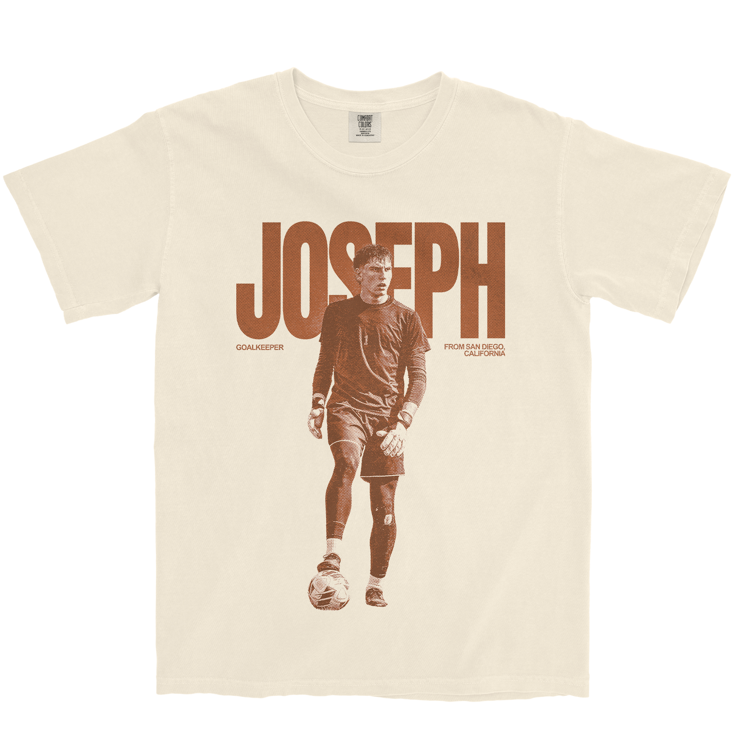 SAM JOSEPH VINTAGE IVORY TEE