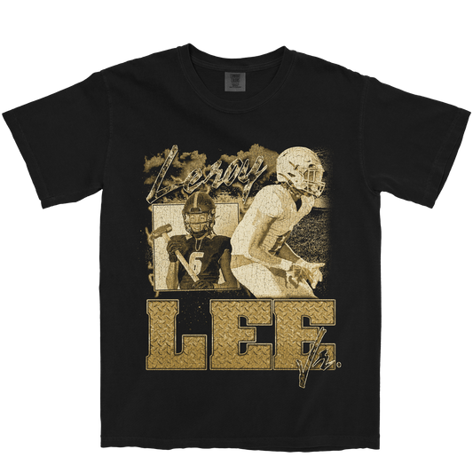 LEROY LEE JR. GRAPHIC BLACK TEE