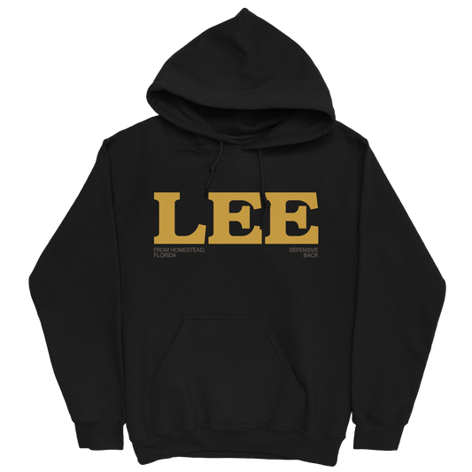 LEROY LEE JR. CLASSIC BLACK HOODIE