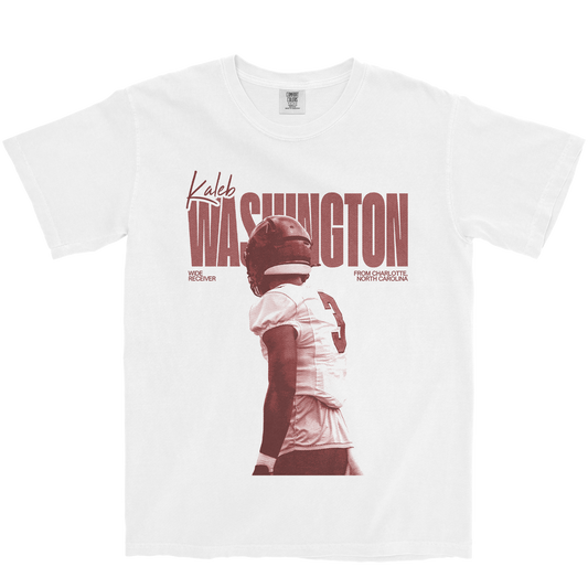 KALEB WASHINGTON VINTAGE WHITE TEE