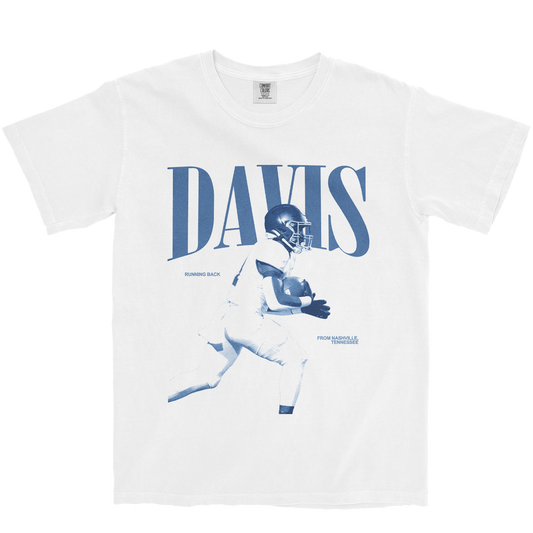 BROOKLEN DAVIS VINTAGE WHITE TEE