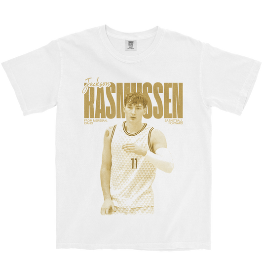 JACKSON RASMUSSEN VINTAGE WHITE TEE