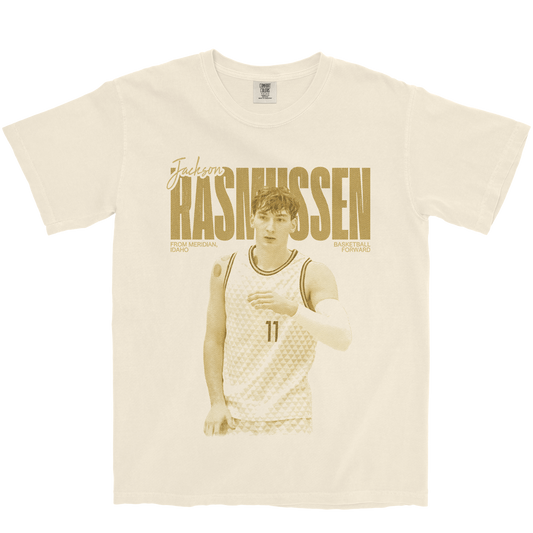 JACKSON RASMUSSEN VINTAGE IVORY TEE
