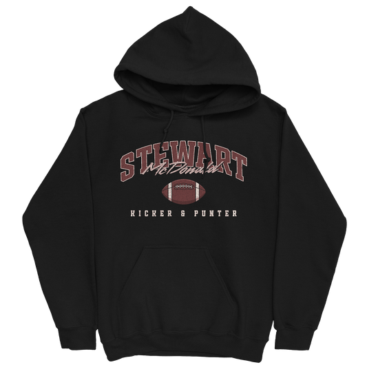 STEWART MCDONALD FOOTBALL BLACK HOODIE