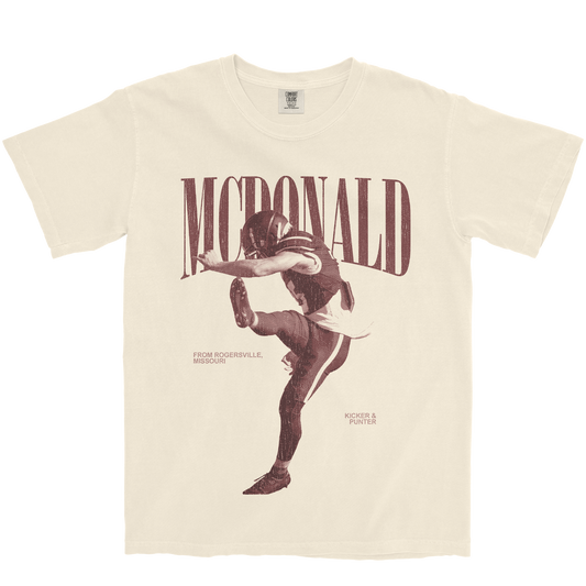 STEWART MCDONALD VINTAGE IVORY TEE
