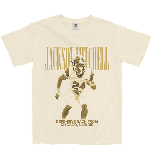 DARRELL JACKSON-MITCHELL VINTAGE IVORY TEE