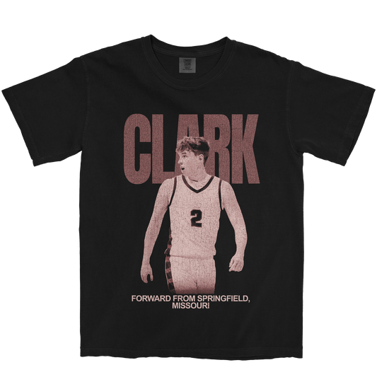 COLLIN CLARK VINTAGE BLACK TEE