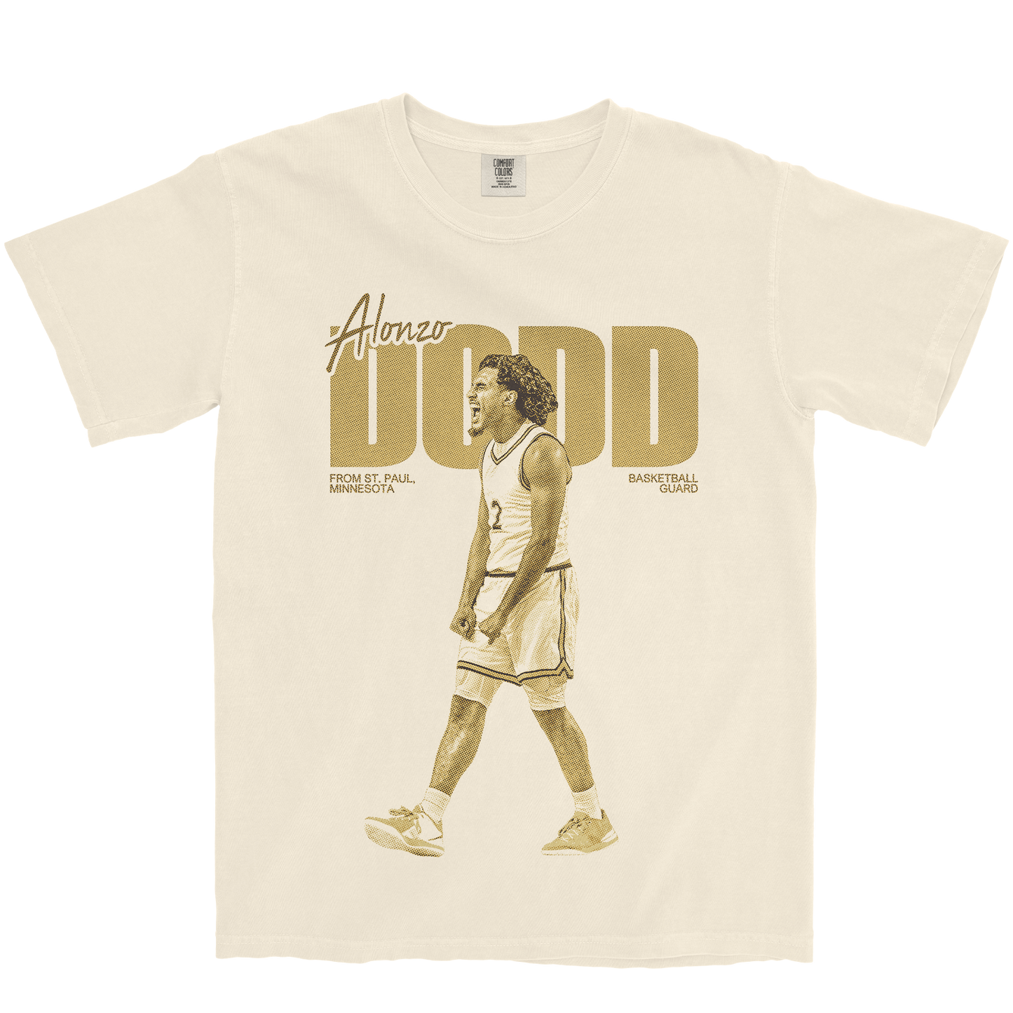 ALONZO DODD VINTAGE IVORY TEE