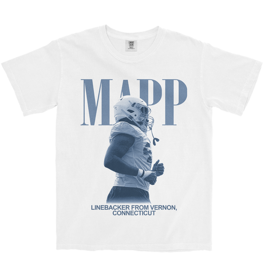 MALACHI MAPP VINTAGE WHITE TEE