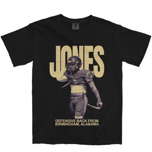 TRE JONES VINTAGE BLACK TEE