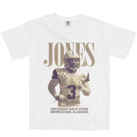 TRE JONES VINTAGE WHITE TEE