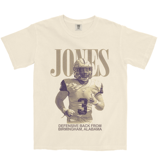 TRE JONES VINTAGE IVORY TEE