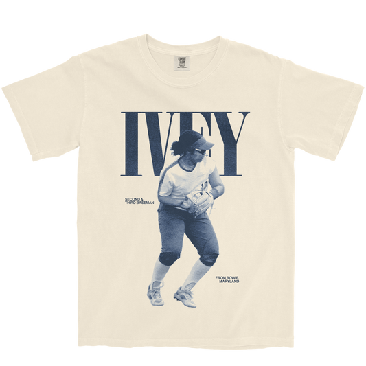 TAYLOR IVEY VINTAGE IVORY TEE