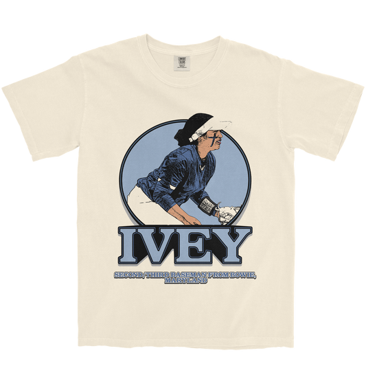 TAYLOR IVEY RETRO IVORY TEE