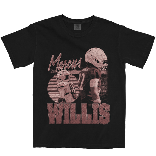 MARCUS WILLIS GRAPHIC BLACK TEE