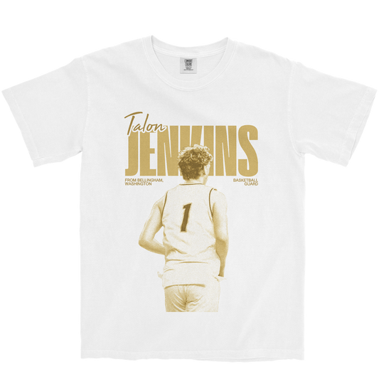 TALON JENKINS VINTAGE WHITE TEE