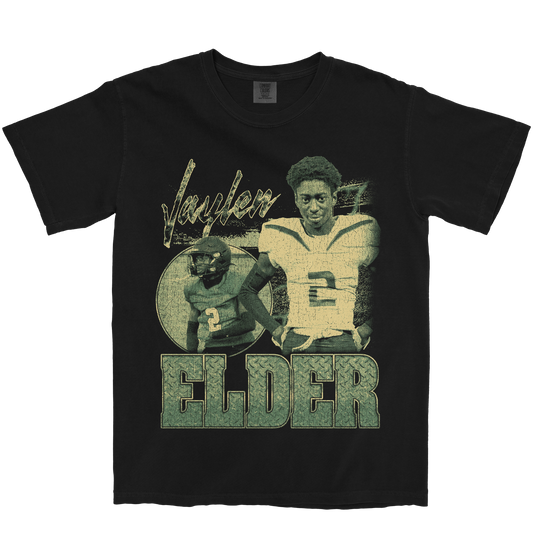 JAYLEN ELDER GRAPHIC BLACK TEE