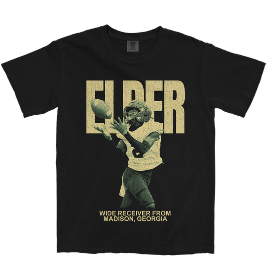 JAYLEN ELDER VINTAGE BLACK TEE