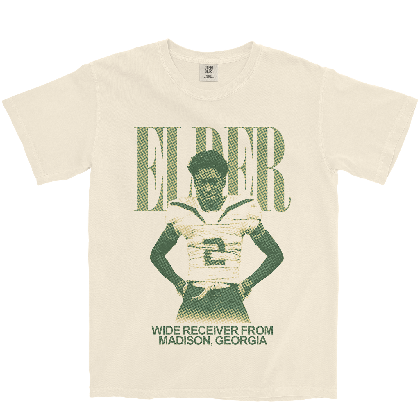 JAYLEN ELDER VINTAGE IVORY TEE