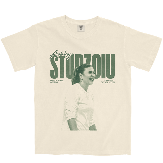 ASHLEY STURZOIU VINTAGE IVORY TEE