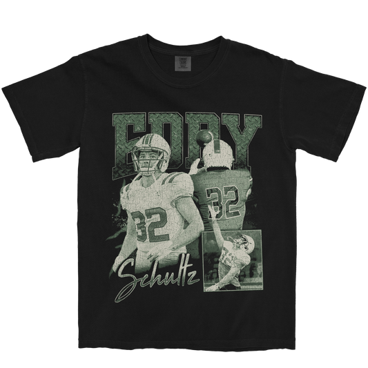 EDDY SCHULTZ GRAPHIC BLACK TEE