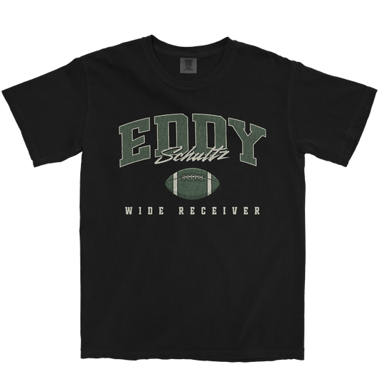 EDDY SCHULTZ FOOTBALL BLACK TEE