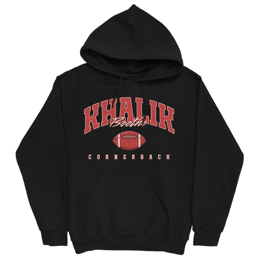 KHALIK BOOTHE FOOTBALL BLACK HOODIE