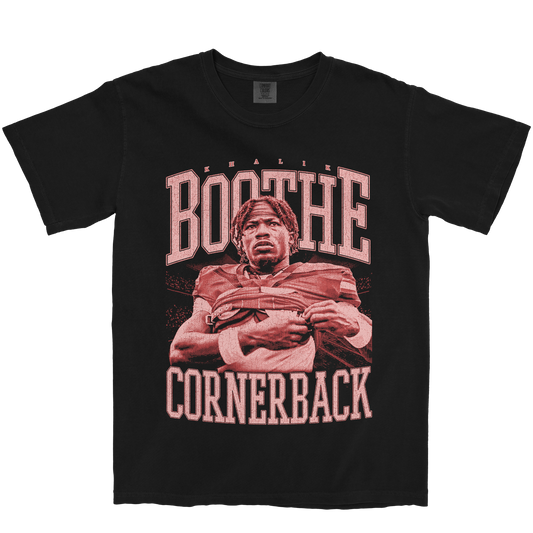 KHALIK BOOTHE VINTAGE BLACK TEE