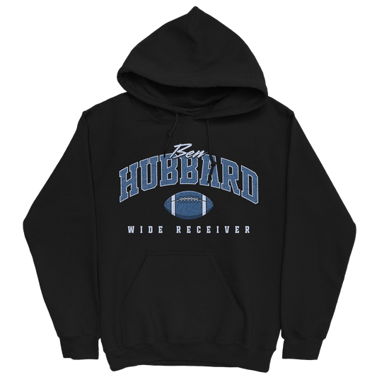 BEN HUBBARD FOOTBALL BLACK HOODIE