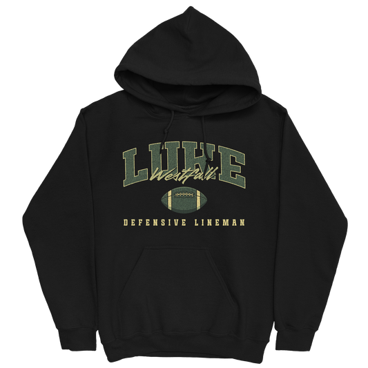 LUKE WESTFALL FOOTBALL BLACK HOODIE
