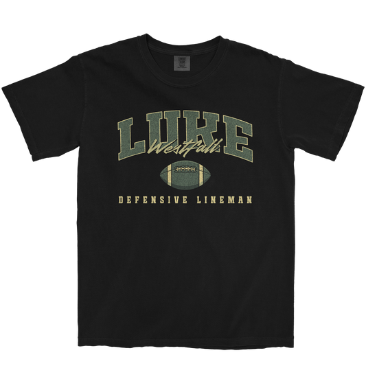 LUKE WESTFALL FOOTBALL BLACK TEE