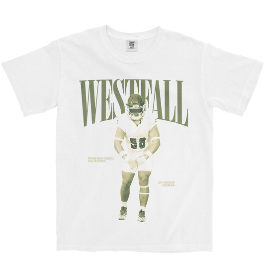 LUKE WESTFALL VINTAGE WHITE TEE