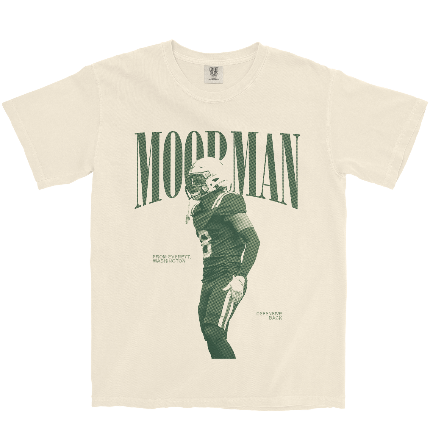 DIONTAYE MOORMAN VINTAGE IVORY TEE