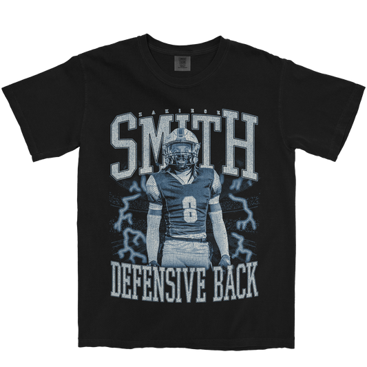 ZAKIESE SMITH VINTAGE BLACK TEE