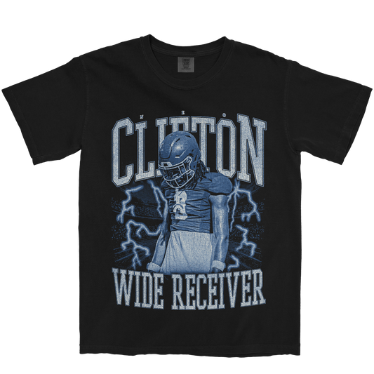 NEO CLIFTON VINTAGE BLACK TEE