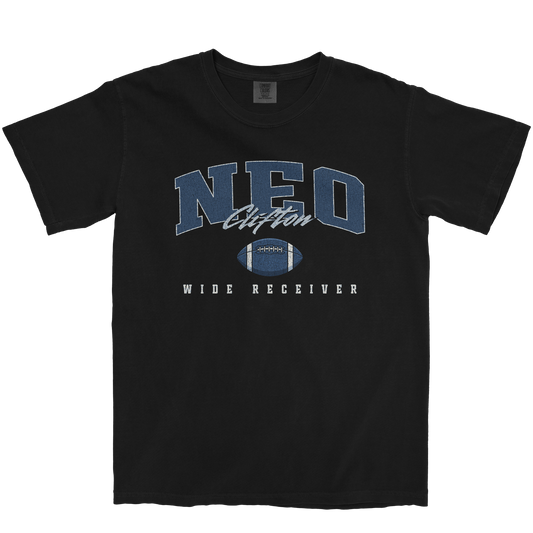 NEO CLIFTON FOOTBALL BLACK TEE