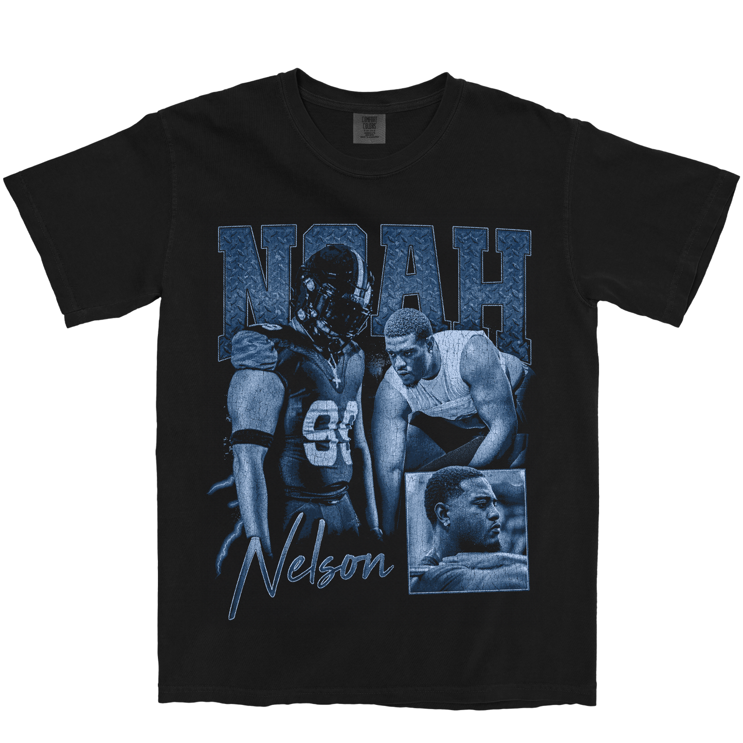 NOAH NELSON GRAPHIC BLACK TEE