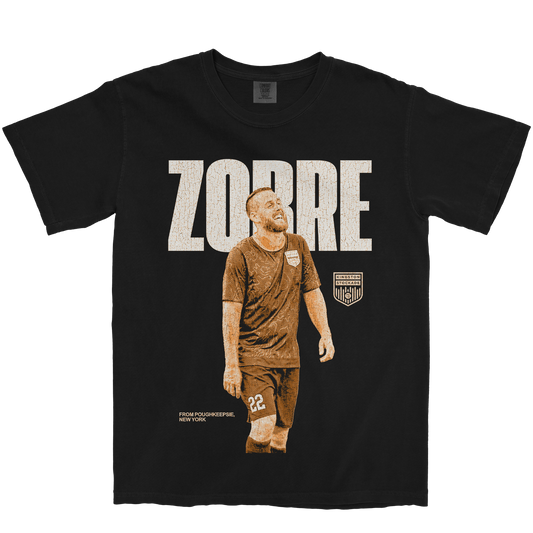SCOTT ZOBRE VINTAGE BLACK TEE