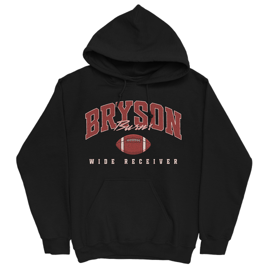 BRYSON BURNS FOOTBALL BLACK HOODIE