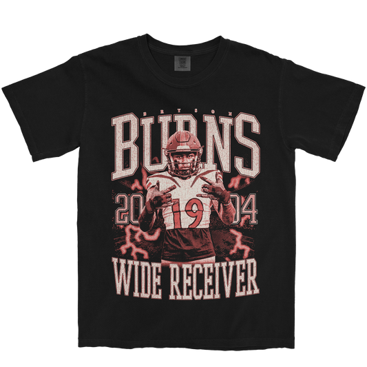 BRYSON BURNS VINTAGE BLACK TEE