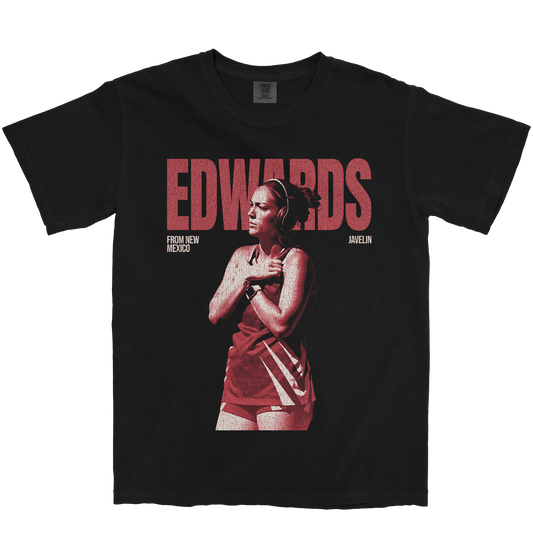 PRESLEY EDWARDS VINTAGE BLACK TEE