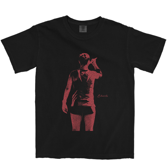 PRESLEY EDWARDS JAVELIN BLACK TEE