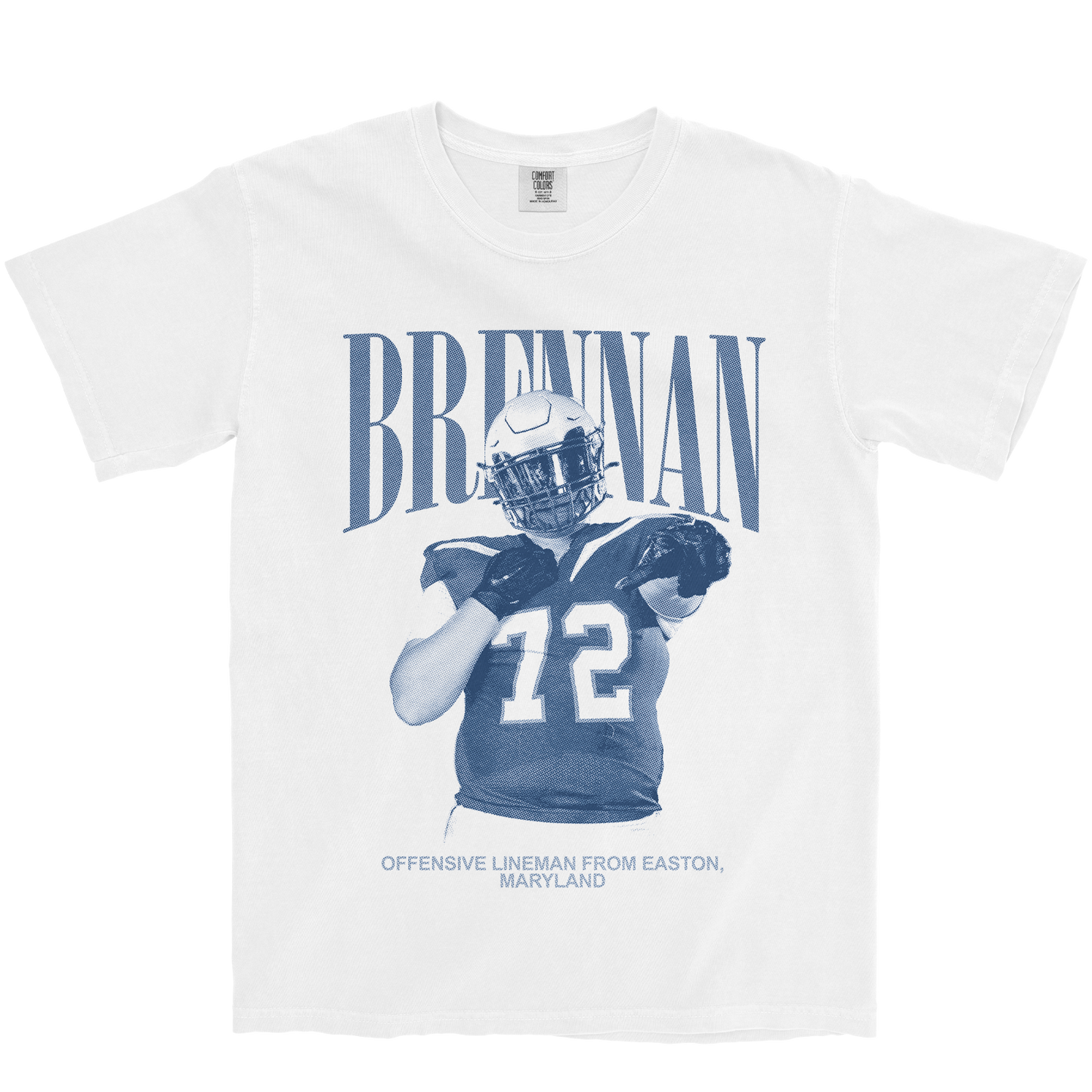 COLT BRENNAN VINTAGE WHITE TEE