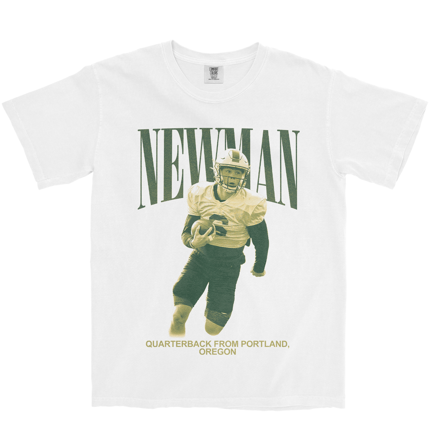 CRU NEWMAN VINTAGE WHITE TEE
