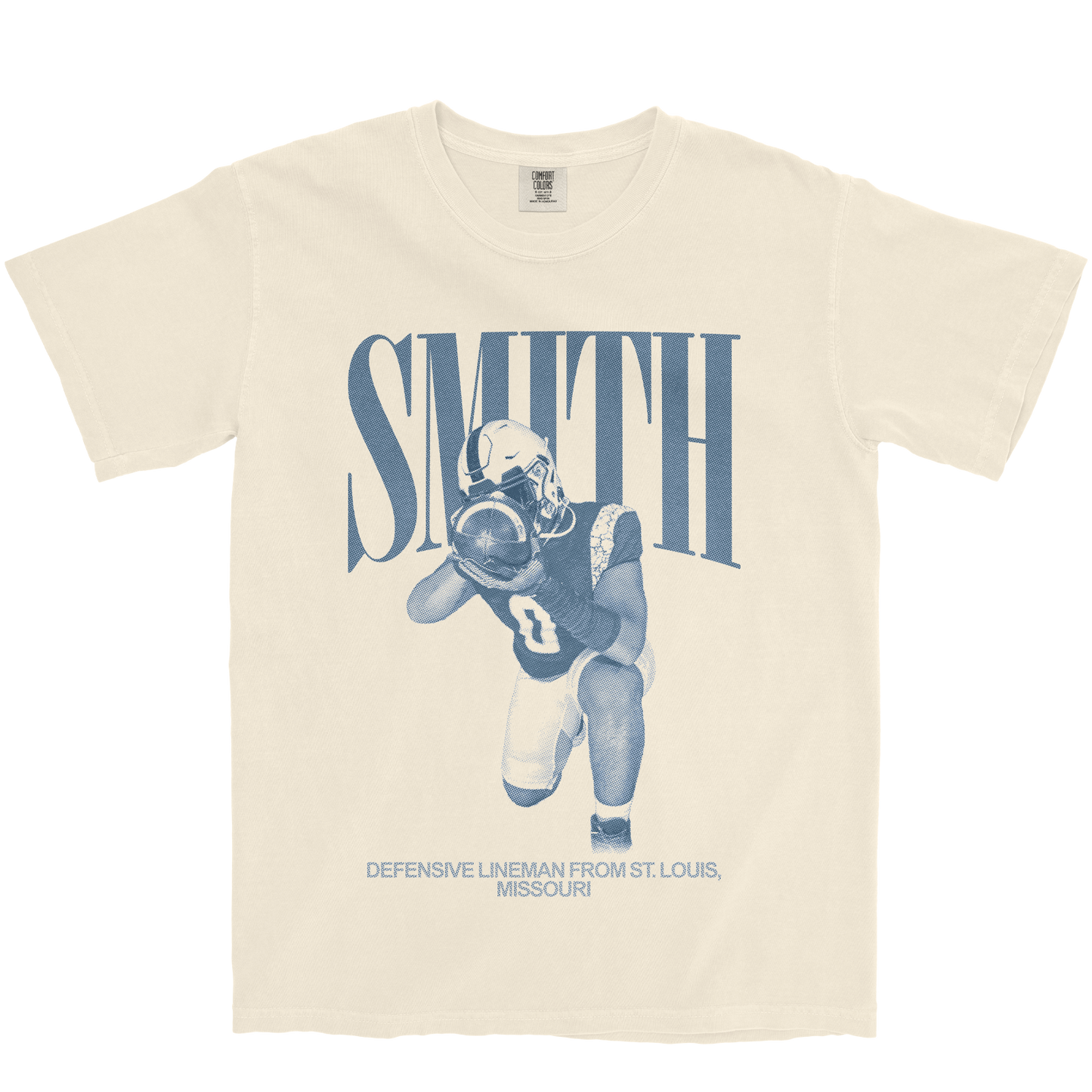 ISAIAH SMITH VINTAGE IVORY TEE