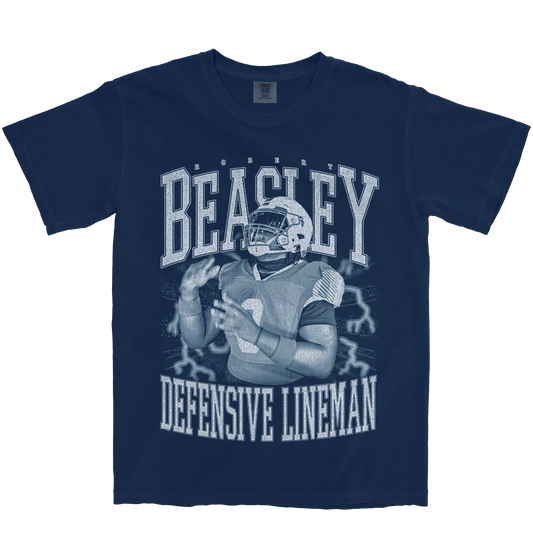 ROBERT BEASLEY VINTAGE NAVY TEE