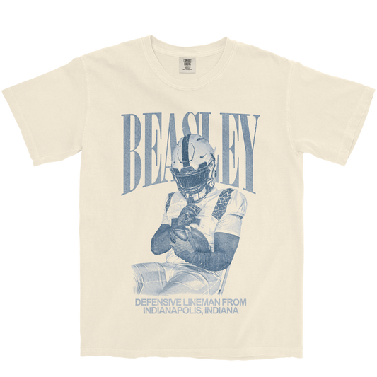 ROBERT BEASLEY VINTAGE IVORY TEE