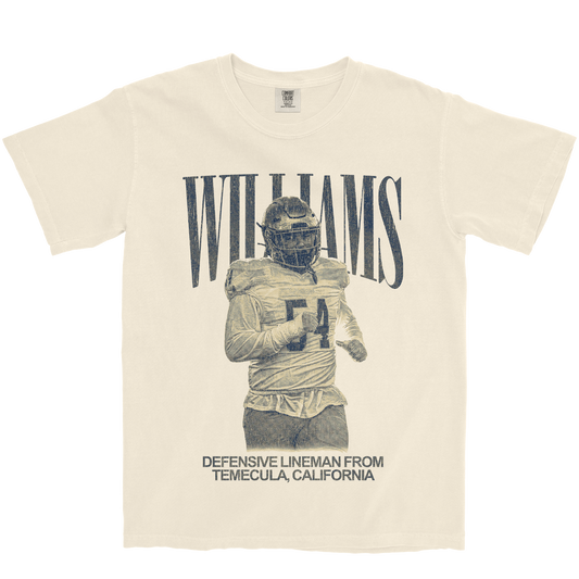 JAKE WILLIAMS VINTAGE IVORY TEE