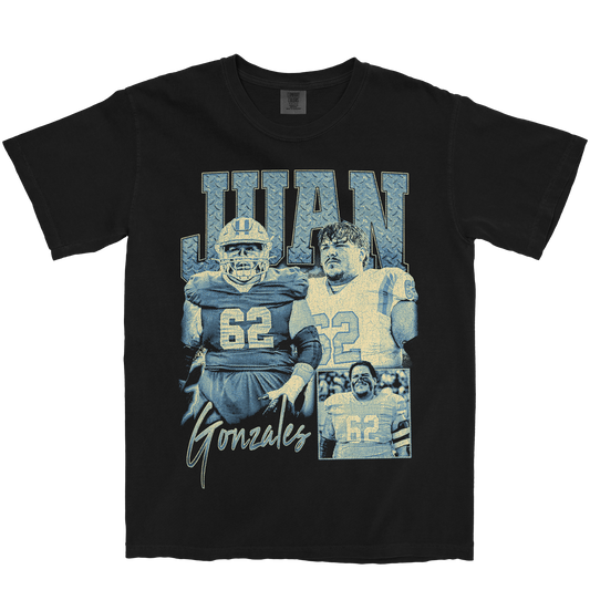 JUAN GONZALES GRAPHIC BLACK TEE